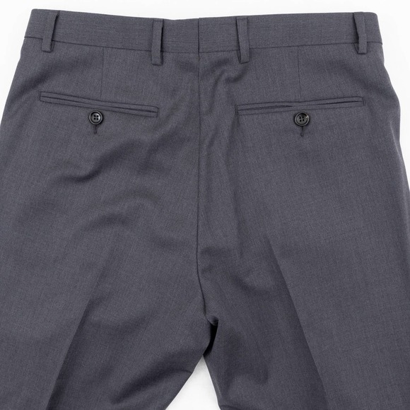 NWOT GUCCI Slim Fit Wool Suit Men's 46 Gray - Picture 10 of 15